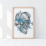 Plakat Kości Czaszki - Overloaded - obrazek 2