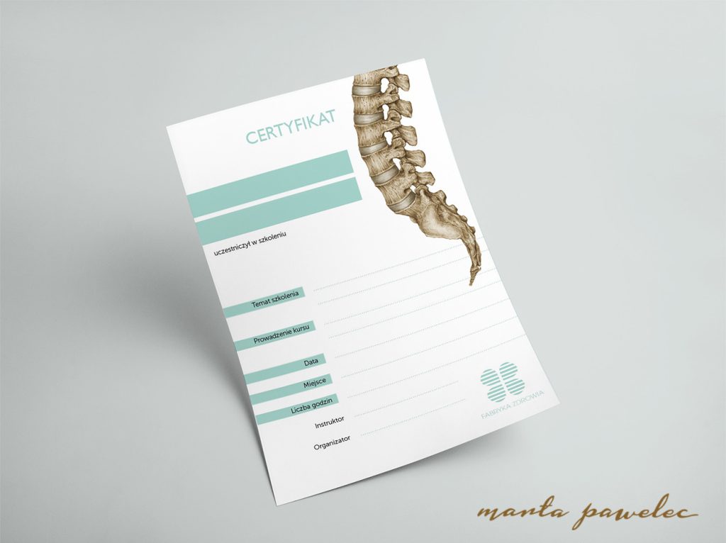 Projekty certyfikatów