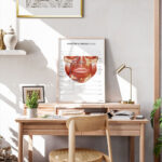 Plakat Anatomia Okolicy Ust - obrazek 2