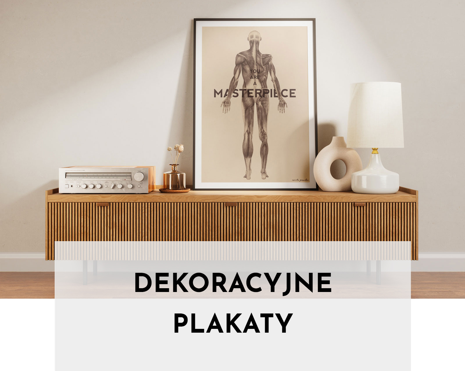 dekoracyjne plakaty medyczne