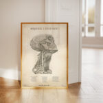 Plakat Mięśnie i Żyły Szyi Vintage - OUTLET - obrazek 2