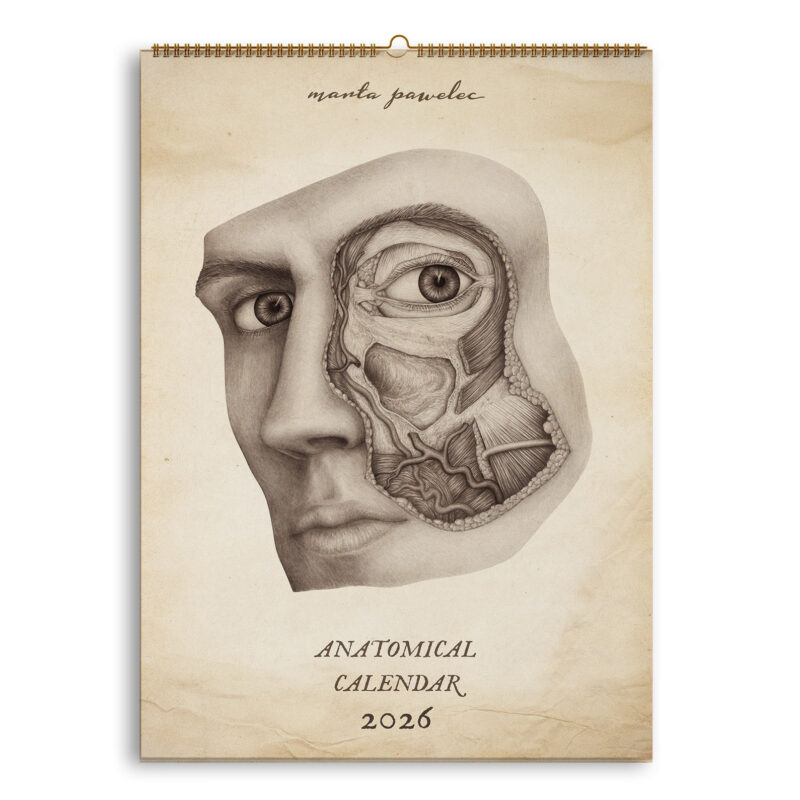 Kalendarz Anatomiczny 2026 - Edycja Vintage