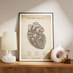 Plakat Mięsień Sercowy Vintage - obrazek 5
