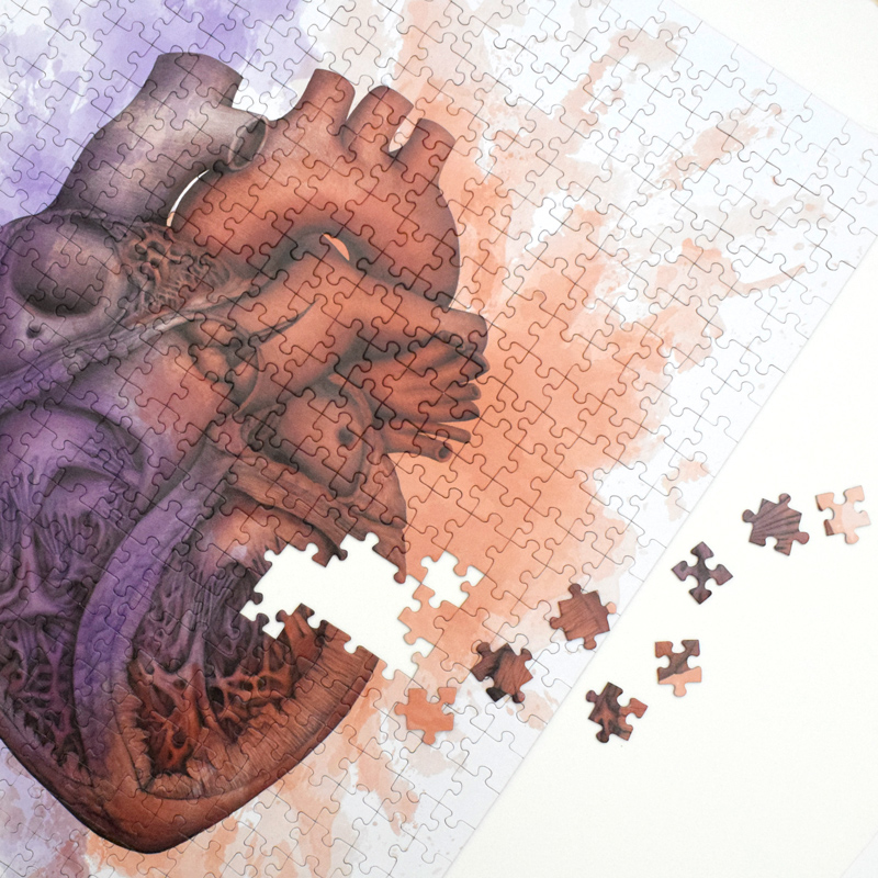 Puzzle Anatomiczne Serce — zdjęcie 6