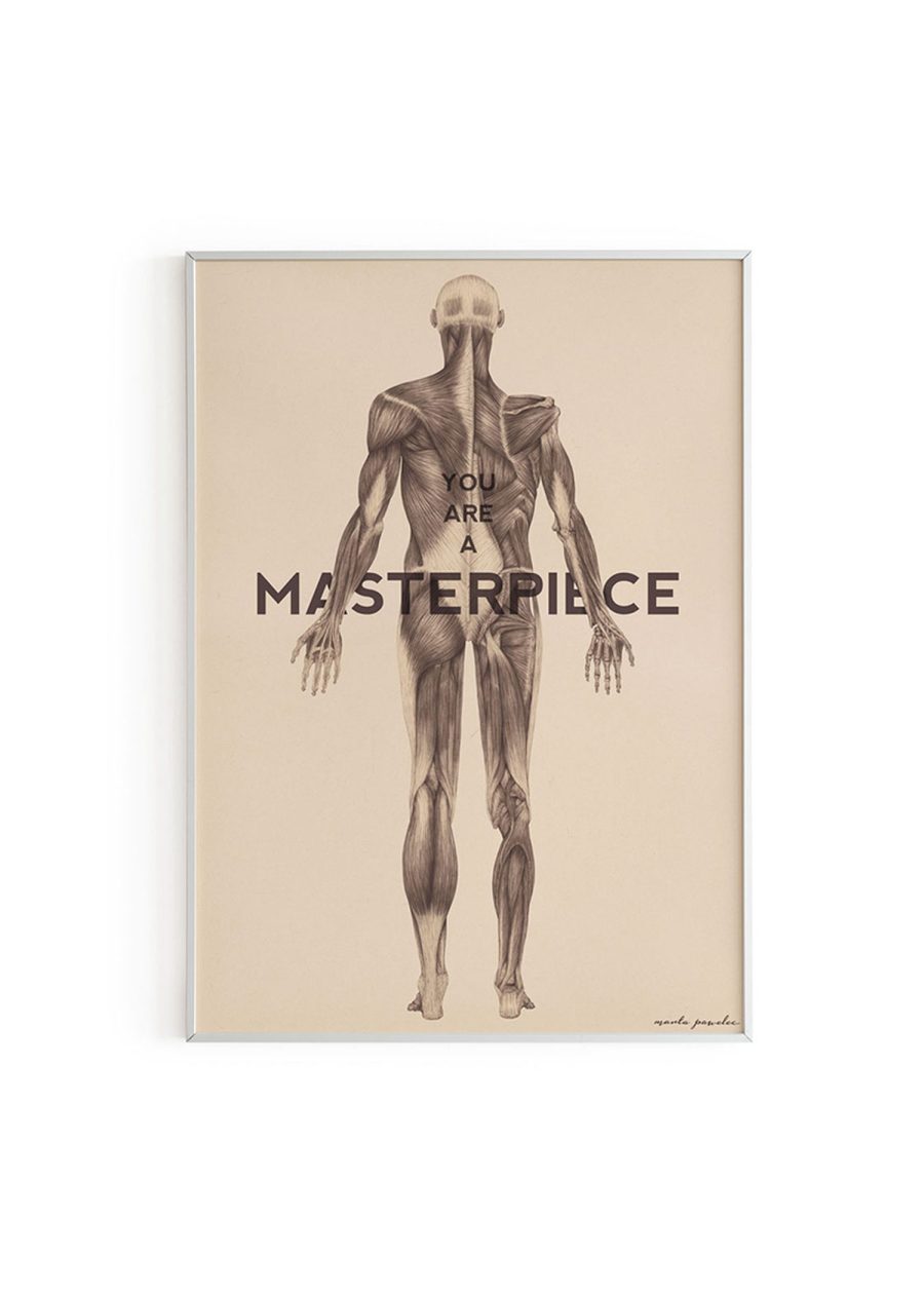 Plakat Budowa Człowieka - Masterpiece — zdjęcie 3