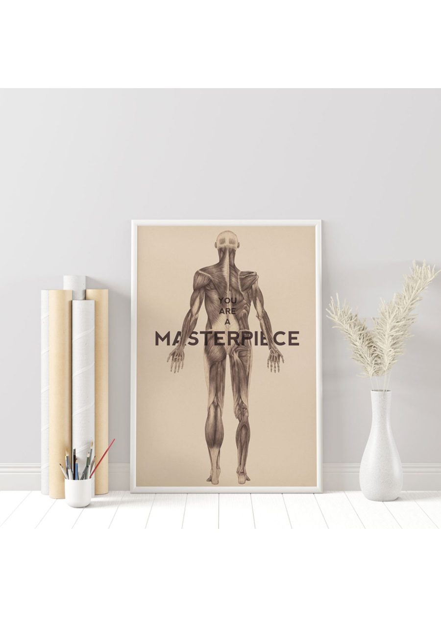 Plakat Budowa Człowieka - Masterpiece — zdjęcie 4