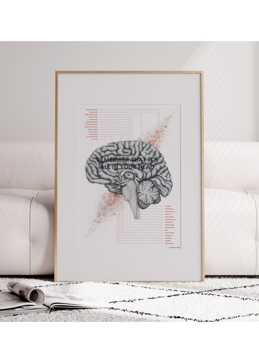 Plakat Budowa Mózgu - In Your Head — zdjęcie 5