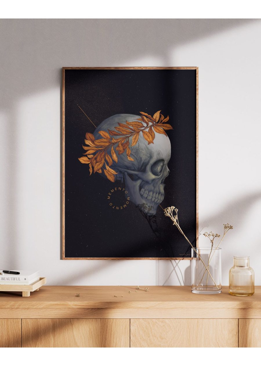 Plakat Czaszka z Laurem — zdjęcie 2