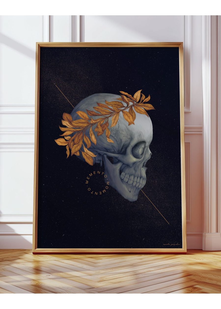 Plakat Czaszka z Laurem — zdjęcie 4