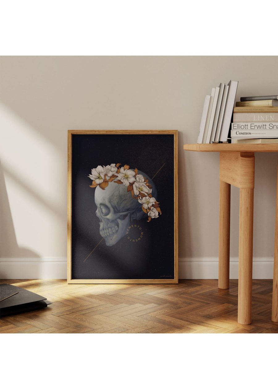 Plakat Czaszka z Wiankiem — zdjęcie 5