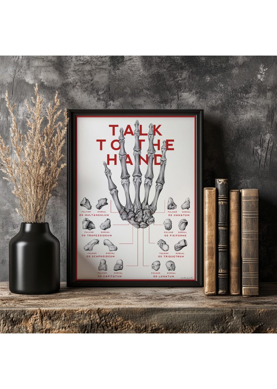 Plakat Kości Ręki - Talk To The Hand — zdjęcie 4
