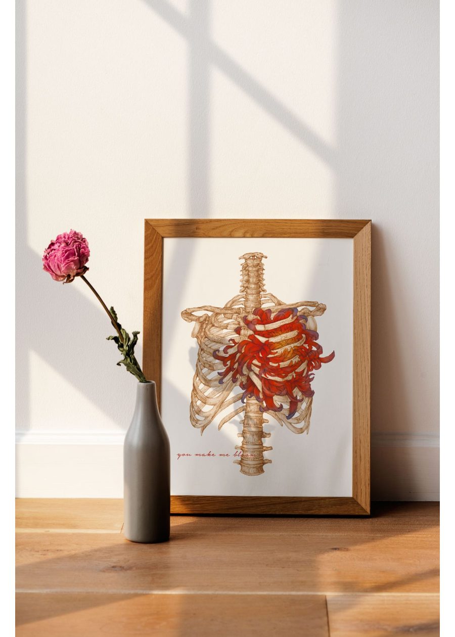 Plakat Kwiat w Klatce Piersiowej — zdjęcie 3