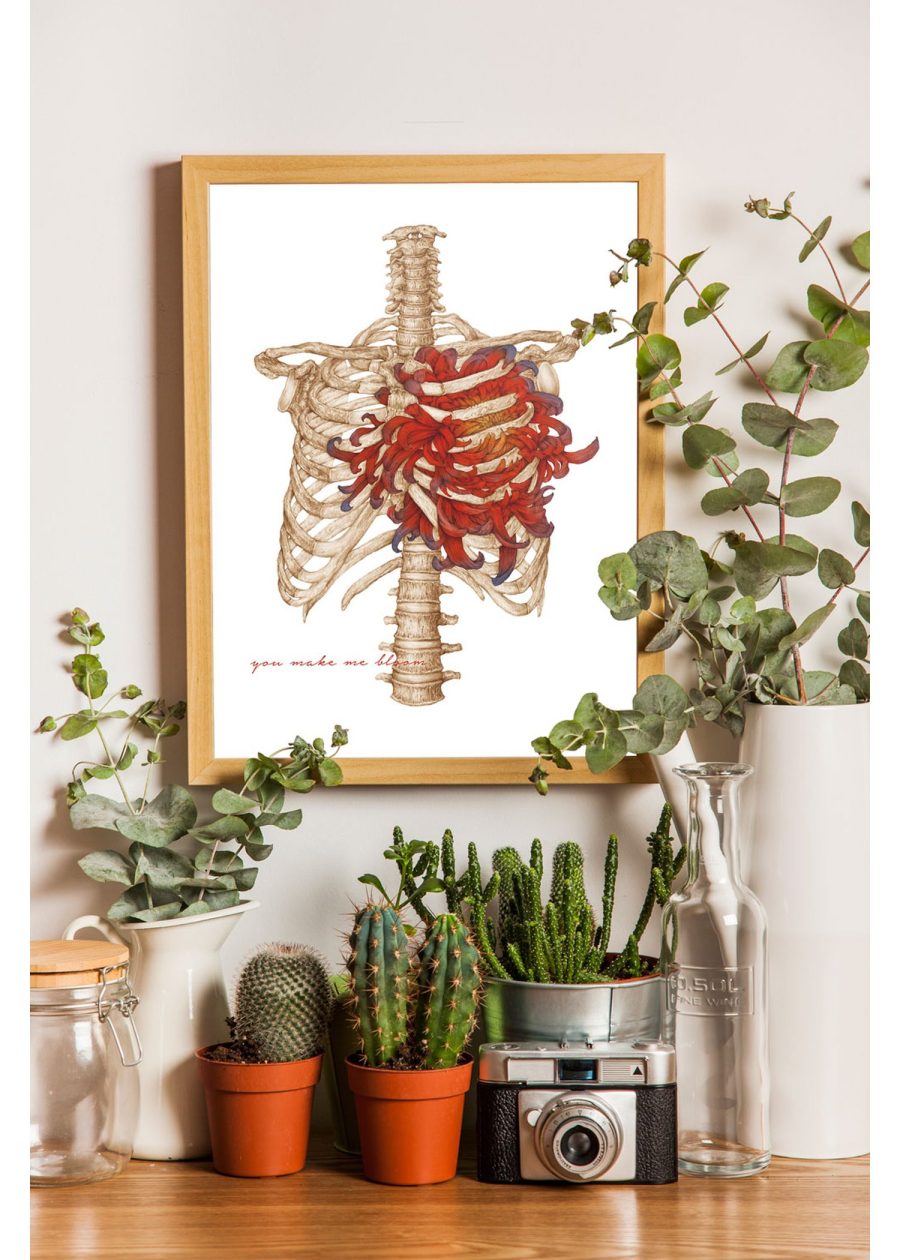 Plakat Kwiat w Klatce Piersiowej — zdjęcie 4