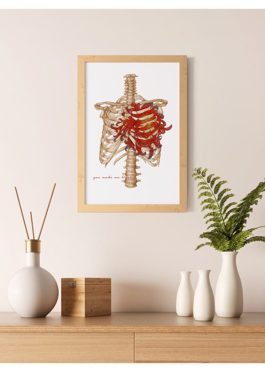 Plakat Kwiat w Klatce Piersiowej — zdjęcie 7