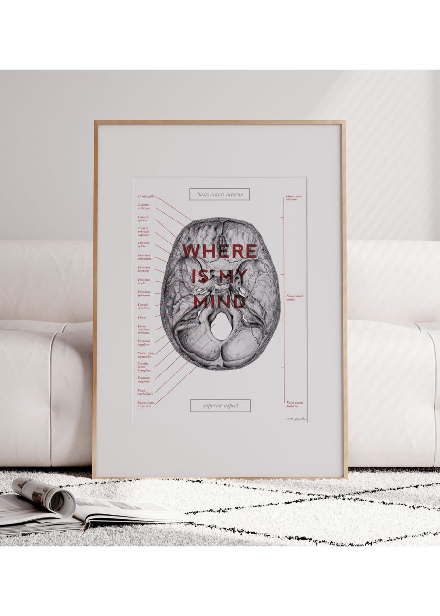 Plakat Podstawa Czaszki - Where Is My Mind — zdjęcie 3