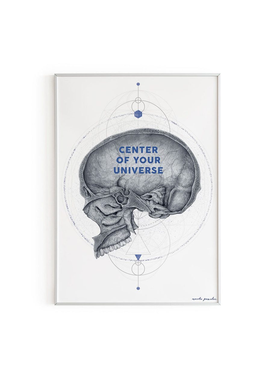 Plakat Przekrój Czaszki - Universe — zdjęcie 5