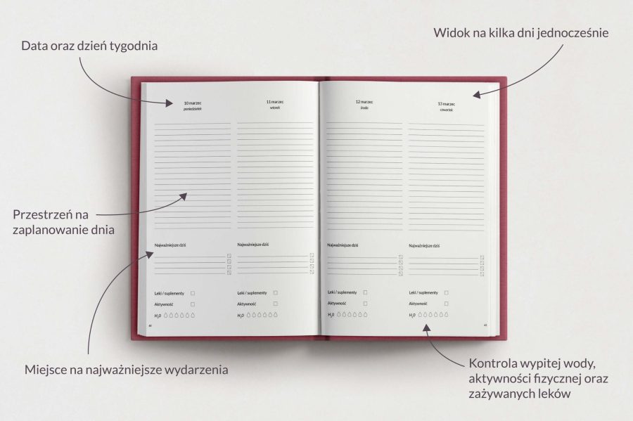 Planer Anatomiczny 2025 - OUTLET — zdjęcie 7